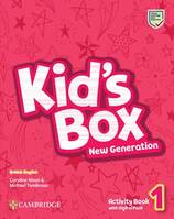 Kid's Box New Gen Level 1 Activity Book with Digital Pack