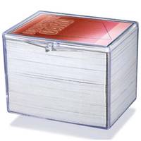 Deckbox - Hinged Clear box - 150 cartes