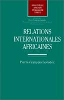 relations internationales africaines