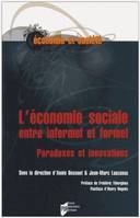 L'économie sociale entre informel et formel, Paradoxes et innovations