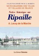 Notice historique sur Ripaille en Chablais...