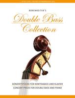 Double Bass Coll. Konzertst. f. Kontrabass/Klavier, Concert Pieces for Double Bass and Piano