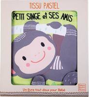 Tissu pastel, Petit singe et ses amis, Petit singe et ses amis