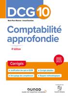 0, DCG 10 Comptabilité approfondie 2022/2023, Corrigés