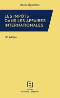 Impôts dans les affaires internationales 2020, 30 études pratiques