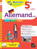 Allemand 5e - LV2 (A1 vers A2), cahier de révision et d'entraînement recommandé par les enseignants