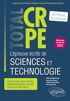 Réussir l'épreuve écrite de sciences et technologie - CRPE - Nouveau concours 2022