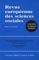 Démocratie délibérative, démocratie débattante, démocratie participative, RESS (CVP), T. XLV, n°136