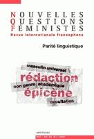 Nouvelles Questions Féministes, vol. 26(3)/2007, Parité linguistique