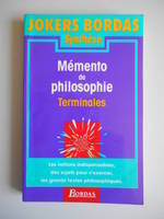 Mémento de philosophie terminales