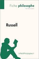 Russell (Fiche philosophe), Comprendre la philosophie avec lePetitPhilosophe.fr