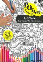 L'ALSACE POSTER COLORIAGE