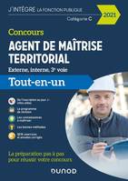 Concours Agent de maîtrise territorial 2021, Externe, interne, 3e concours