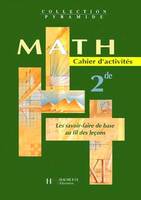 Terracher - Mathématiques - 2de - Cahier d'activités - Edition 2000, cahier d'activités