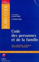 CODE DES PERSONNES ET DE LA FAMILLE