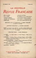 La Nouvelle Revue Française N' 140 (Mai 1925)