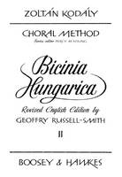 Choral Method, Bicinia Hungarica. Vol. 11/2. children's choir.