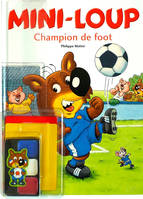 7, Mini-Loup Champion de foot + Maquillage, carton rouge et carton jaune