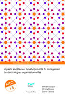 Impacts sociétaux et développements du management des technologies organisationnelles, MTO 13