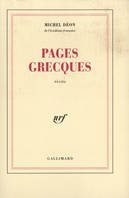 Pages grecques, récits