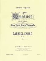 Gabriel Faure: Quatuor No.2, Op.45 in G minor