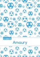 Le cahier d'Amaury - Petits carreaux, 96p, A5 - Football Marseille