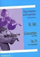 Concertino in A Minor Op. 70, 1st to 5th Position