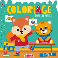 Coloriage pour les petits - L'école