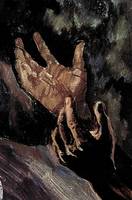 Les Mains de Jésus à Gethsemani, Carte simple Vie de Jésus Mafa