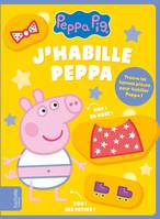 Peppa Pig - J'habille Peppa (éd. 2024), Tout carton à pièces