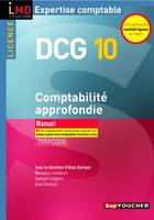 DCG, 10, Comptabilité approfondie, manuel