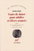 Cours de danse pour adultes et élèves avancés