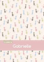 Le cahier de Gabrielle - Séyès, 96p, A5 - Chats
