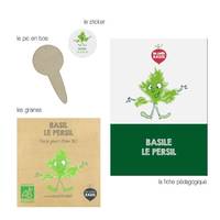 Basile le persil (mini kit de graines bio)