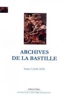 1, Archives de la Bastille