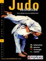 Judo - Initiation, ceintures blanche, jaune, orange, verte