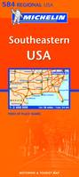 Régional USA, 16550, Southeastern USA - carte routière