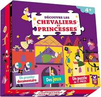 DECOUVRE LES CHEVALIERS ET PRINCESSES, Livre-puzzle