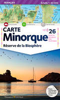 Minorque, Reserve Biosphere  1/60.000