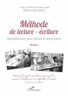 Méthode de lecture - écriture, Alphabétisation pour adultes et adolescents - Niveau 1