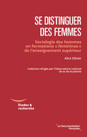 SE DISTINGUER DES FEMMES - SOCIOLOGIE DES HOMMES E