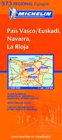 Régional Espagne, 15300, PAIS VASCO/EUSKADI,NAVARRA,LA RIOJA 2003 : 1/250 000