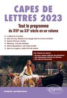 CAPES de Lettres 2023, Tout le programme en un volume