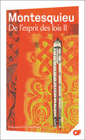 De l'esprit des lois (Tome 2), Anthologie