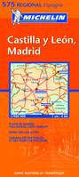 Régional Espagne, 15400, CASTILLA Y LEON,MADRID 2003 AU 1/400 000