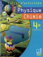 Physique Chimie 4e, Cahier d'activités