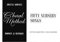 Choral Method, 50 One-Part Nursery Songs. Vol. 1. children's choir.