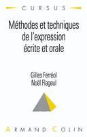 Méthodes et techniques d'expression écrite et orale