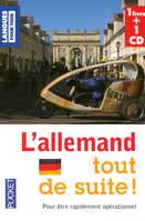 Coffret L'allemand tout de suite (Livre + 1 CD)