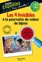 Les 4 Invisibles à la poursuite du voleur de bijoux - CE2 et CM1